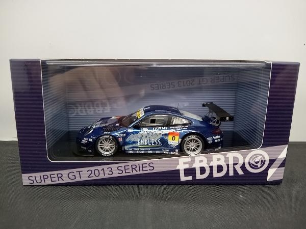 EBBRO 1/43 SUPER GT300 ENDLESS TAISAN PORSCHE 2013 No.0 BLUE エブロの画像1