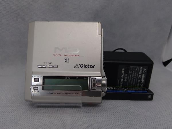 ジャンク Victor ポータブルMDレコーダー XM-R70 AC付属-