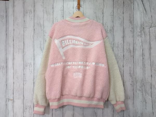 BILLIONAIRE BOYS CLUB ビリオネアボーイズクラブ ボアスタジャン BBCJP213X003 ピンク x ホワイト L 店舗受取可_画像2