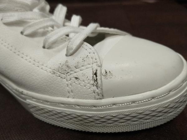 CONVERSE ALL STAR COUPE LEATHER OX スニーカー コンバース オールスター クップ レザー ホワイト 25.5cm 店舗受取可_画像6