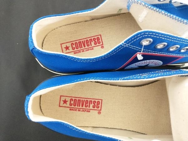 【新品タグ付き】 CONVERSE コンバース CV ALL STAR J スニーカー ブルー サイズ9 店舗受取可_画像6