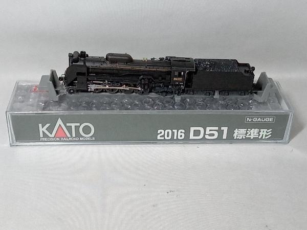 動作確認済 Ｎゲージ KATO 2016 D51形蒸気機関車 標準形 2012年発売製品 カトー