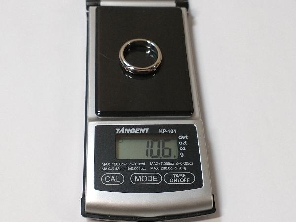 Pt900 プラチナ D0.115ct 総重量約10.6g サイズ約15号 リング 指輪_画像9