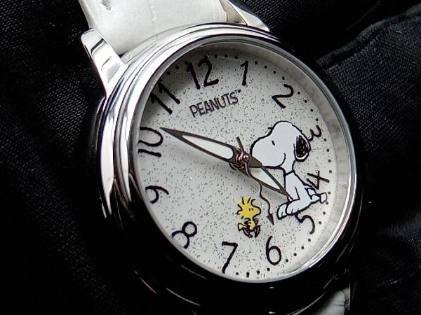 【100本限定生産】PEANUTS 腕時計 SN-1035C スヌーピー×ウッドストック ホワイト Limited Edition 084/100_画像7