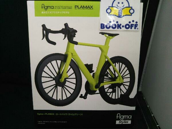 figma + PLAMAX Road Bike(Lime Green)_画像1