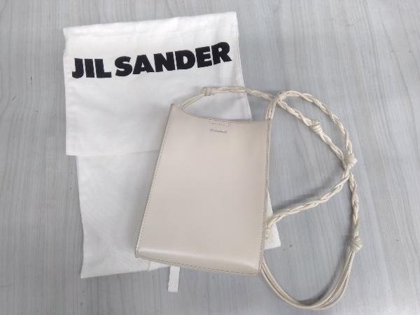 JIL SANDER タングル ショルダーバッグ ベージュ レディース ジルサンダー レザー ミニバッグ 店舗受取可