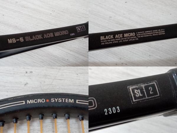 硬式テニスラケット PROKENNEX BLACK ACE MICRO プロケネックス ブラックエース マイクロ サイズ2_画像6