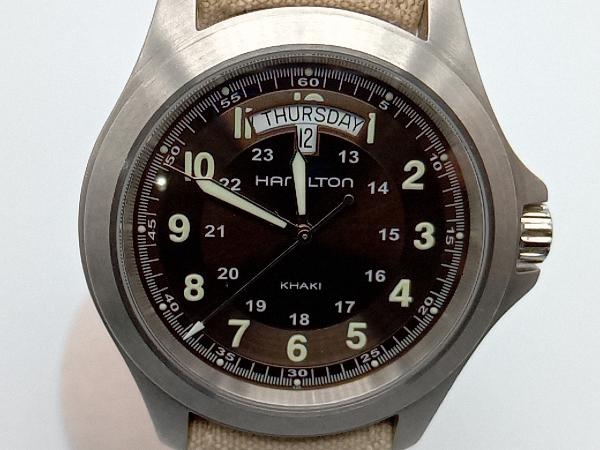 HAMILTON 腕時計 KHAKI FIELD H644510 替えベルト付 ハミルトン カーキフィールド