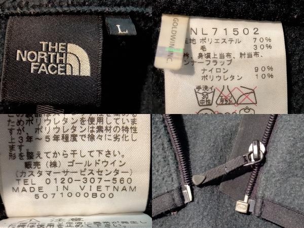 THE NORTH FACE ノースフェイス デナリウール NL71502 フリースジャケット ブラック L 店舗受取可_画像5