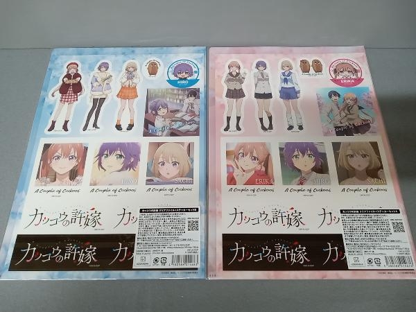 ジャンク 【まとめ売り】カッコウの許嫁　クリアファイル　色紙　カード　シール等　アニメグッズ_画像3