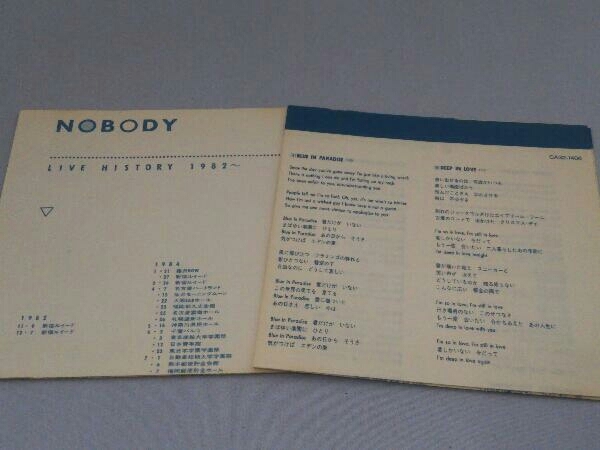 NOBODY CD NOBODY LIVE 2_画像5