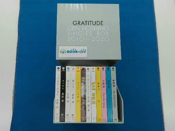 星野源 CD Gen Hoshino Singles Box 'GRATITUDE'(12CD+11DVD)_画像1