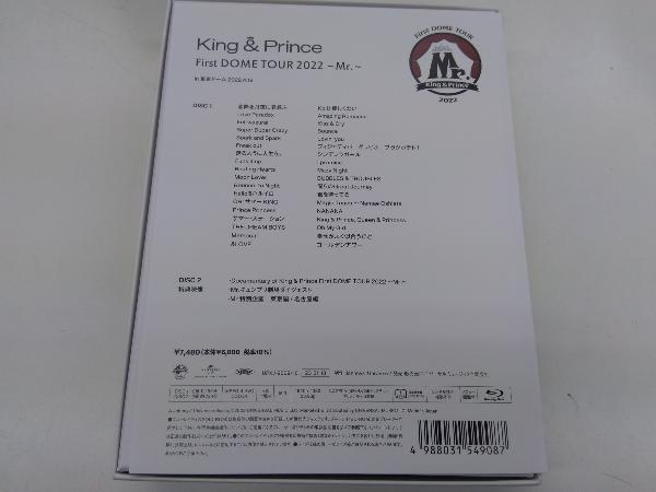 King & Prince First DOME TOUR 2022 ~Mr.~(初回限定盤)(Blu-ray Disc)_画像5