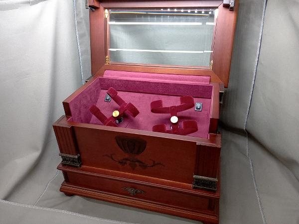「New 象眼模様入り」 ウォッチワインディングボックス 木製・腕時計・収納ボックス
