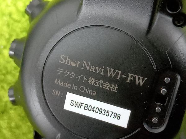 ジャンク GPS Shot Navi W1 FW ショットナビ_画像3