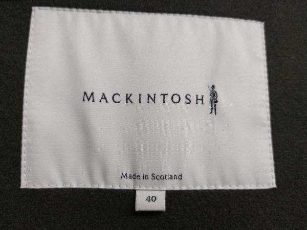 MACKINTOSH ダッフルコート メンズ カーキ グリーン系 40 ウール キュプラ 牛革 マッキントッシュ 英国製 店舗受取可_画像6