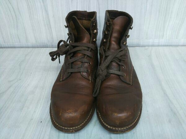 WOLVERINE W05301uruva Lynn 1000 mile boots Work boots Brown men's size 8 1/2 D store receipt possible 