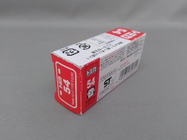 トミカ No.54 Honda シビック TYPE R EURO 赤箱 ロゴ白字 中国製 タカラトミー_画像3