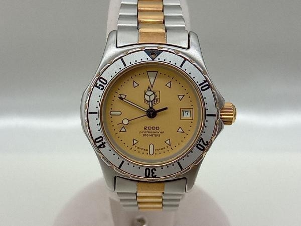 TAG HEUER】腕時計 974.008 クォーツ 200M ルミナス破損 レディース-