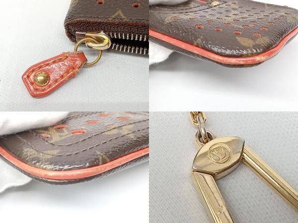 LOUIS VUITTON モノグラムペルフォ ポシェット・クレ SP0026 M95222 小物_画像3