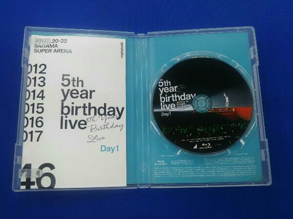  Nogizaka 46 Blu-ray 5th YEAR BIRTHDAY LIVE 2017.2.20-22 SAITAMA SUPER ARENA Day1( general version )(Blu-ray Disc)