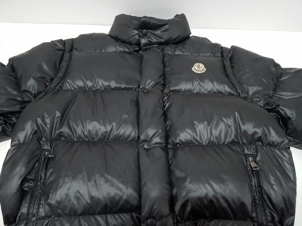 MONCLER ダウンジャケット ダウンベスト 2WAY 軽量アウター メンズ サイズ2 ブラック 冬服_画像3