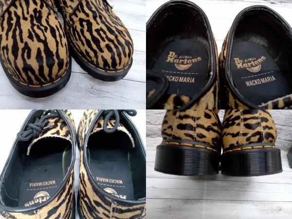 Dr.Martens ドクターマーチン 1461 WACKO MARIA 3 ホール シューズ 表記サイズUK9 ハラコ レオパード 店舗受取可_画像7