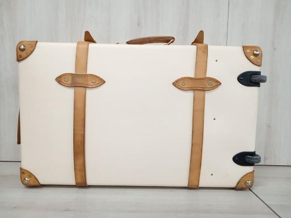 GLOBE TROTTER glove Toro ta- carry bag suitcase white 2 wheel 