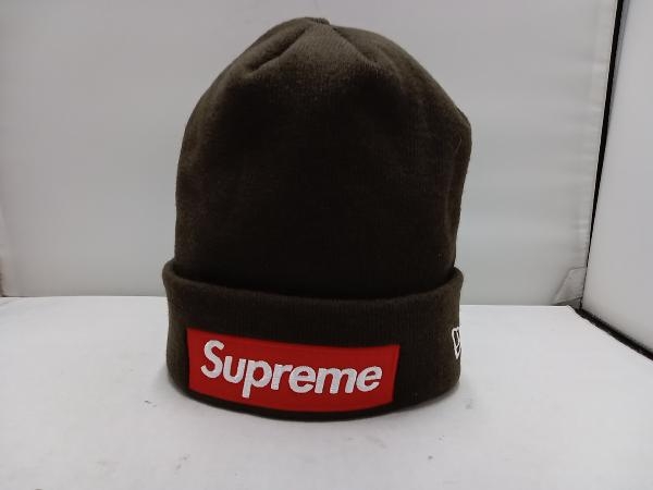Supreme × NEW ERA / シュプリーム ニューエラ 22AW 帽子 ニット帽 Money Box Logo モスグリーン