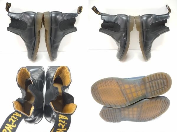 Dr.Martens ドクターマーチン ショートブーツ サイドコアチェルシーブーツ ブラック UK7 約27.5cm_画像4