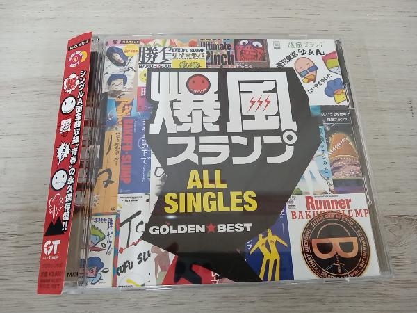 爆風スランプ CD GOLDEN☆BEST/爆風スランプ ALL SINGLES_画像1