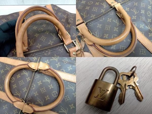 LOUIS VUITTON モノグラム VI0994 キーポル・バンドリエール50 2way ボストンバッグ M41416 ショルダー パドロック付の画像7