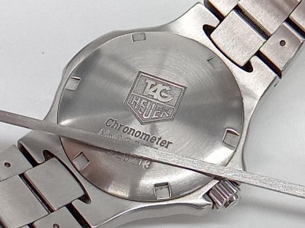 TAG Heuer　タグホイヤー　キリウム　WL5213　自動巻　デイト　ネイビー×シルバー　メンズ腕時計　 店舗受取可_画像5
