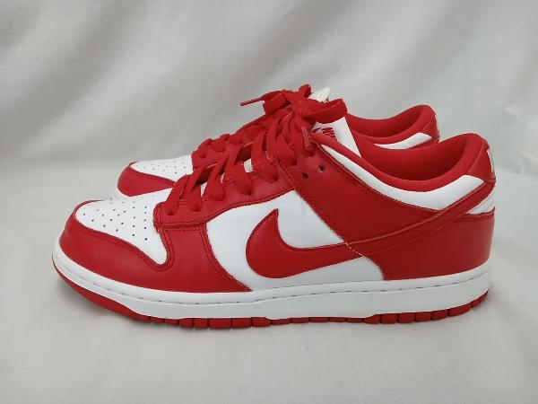 NIKE ナイキ/スニーカー/NIKE DUNK LOW SP/ホワイト×レッド/CU1727-100/27cm_画像3