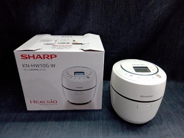10％OFF】 SHARP HEALSIO ホットクック KN-HW10G 調理器 (△ゆ25-09-10