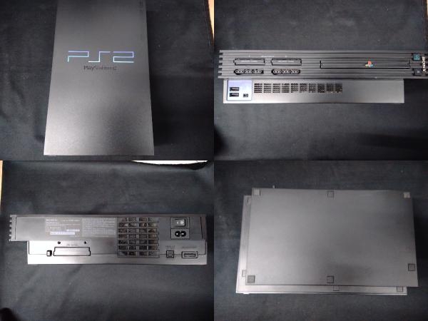 ジャンク SCPH-10000・SCPH-39000 通電のみ確認済み PS2 プレステ2本体 2台セット（コントローラー・ケーブル類付き）_画像2