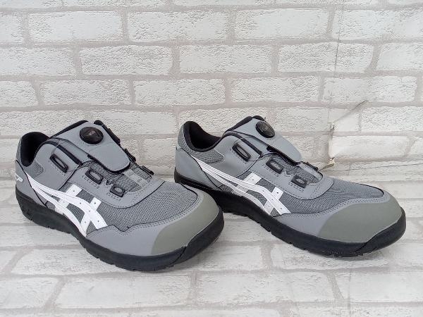 美品 ASICS WINJOB CP209 BOA 1271A029 アシックス ウィンジョブ 作業靴 安全靴 プロスニーカー グレー メンズ 30cm 店舗受取可_画像5