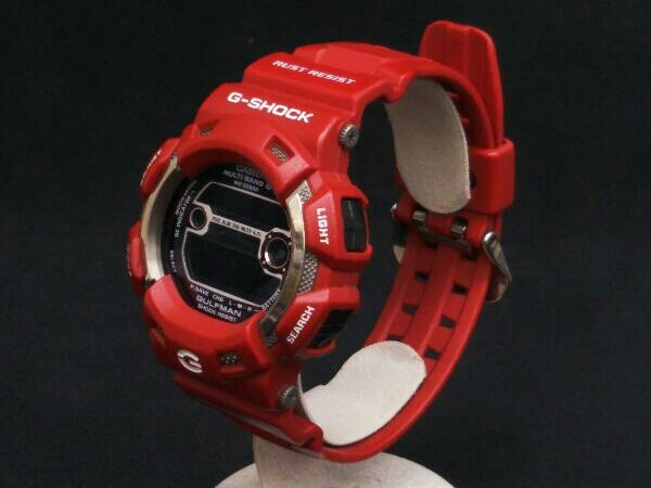 CASIO カシオ G-SHOCK ジーショック GULFMAN ガルフマン GW-9110RD-4JF 時計 腕時計 デジタル ベルト劣化 電波ソーラーの画像2