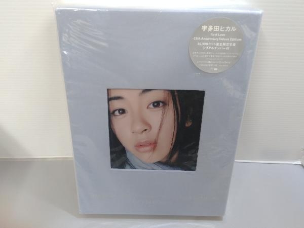 宇多田ヒカル CD First Love-15th Anniversary Deluxe Edition-(初回限定盤)(プラチナSHM+SHM-CD+CD)(DVD付)_画像1