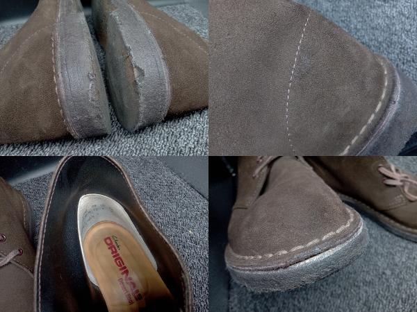 Clarks Clarks ORIGINALS クラークス デザートブーツ サイズUS8 31692 ブラウン メンズシューズ_画像9