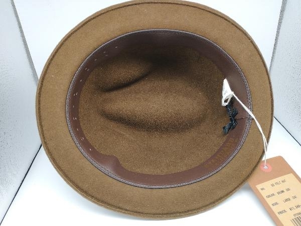 STANDARD CALIFORNIA スタンダードカリフォルニアハット メンズ ソフト帽 サイズ L / ブラウン フェルト_画像4