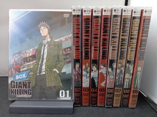 DVD 【※※※】[全9巻セット]GIANT KILLING 1~9_画像1