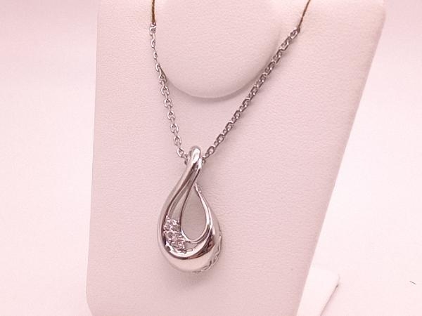 Pt900／ダイヤ0.07ct／ネックレス／40cm／7.2ｇ_画像3