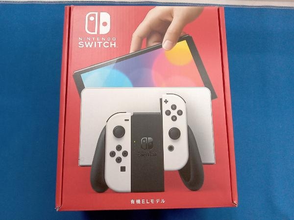 動作確認済 Nintendo Switch(有機ELモデル) Joy-Con(L)/(R) ホワイト