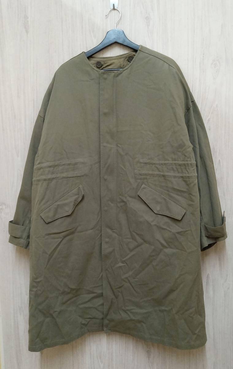 半額SALE/ RALPH LAUREN◇モッズコート/9/-/BLK/無地/JKRLCS2003 XL