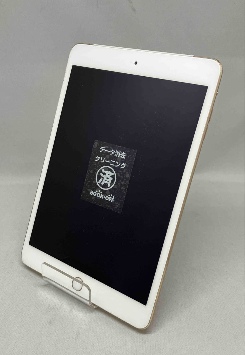 ジャンク 8★MGYU2J/A iPad mini 3 Wi-Fi+Cellular 128GB ゴールド SoftBank
