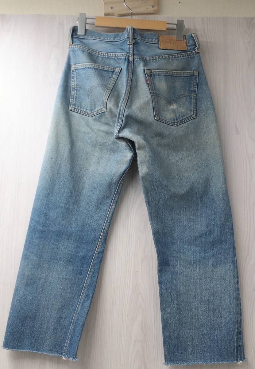 LEVI’S 66前期 リーバイス ジーンズ デニム W30 アメカジ 古着_画像2