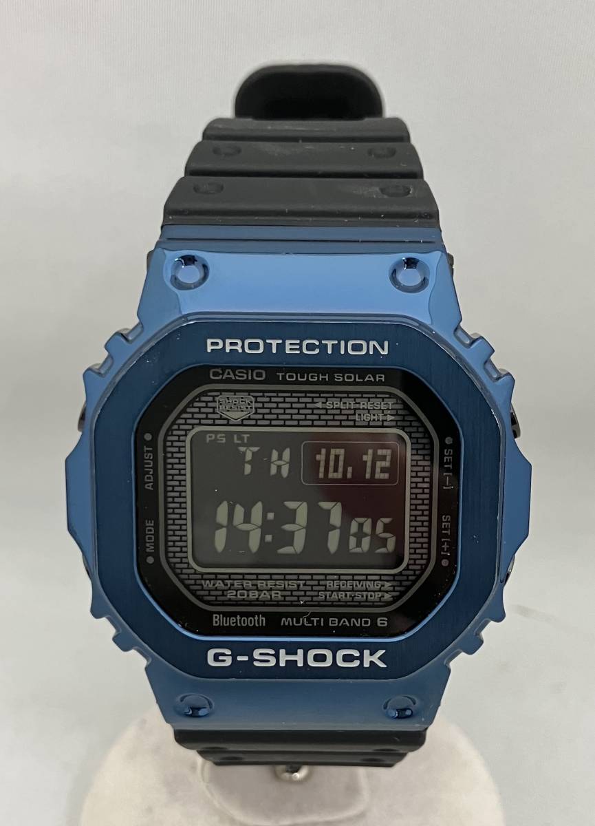CASIO G-SHOCK GMW-B5000 ブルー 電波ソーラー デジタル カシオ ジーショック 時計 腕時計 品物のみ