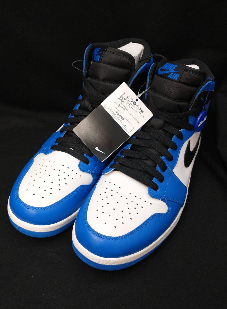 [黒タグ付・未使用] NIKE AIR JORDAN 1.5 HIGH THE RETURN AJ1 ジョーダン ハイ ザ リターン 29cm 2015年製 青 白 768861-106 店舗受取可_画像2