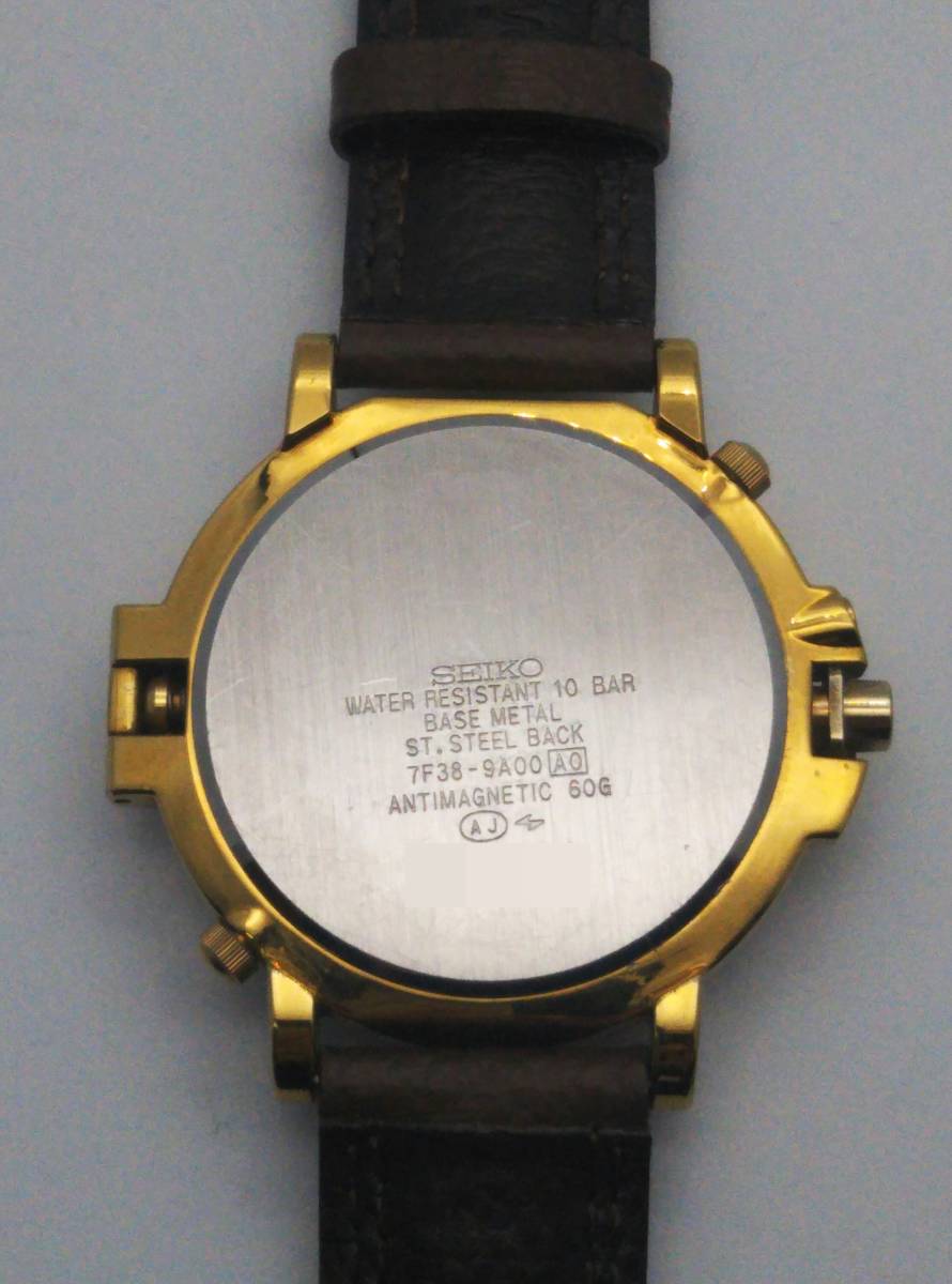 SEIKO セイコー プレサージュ 7F38-9A00 メンズ 腕時計 クォーツ